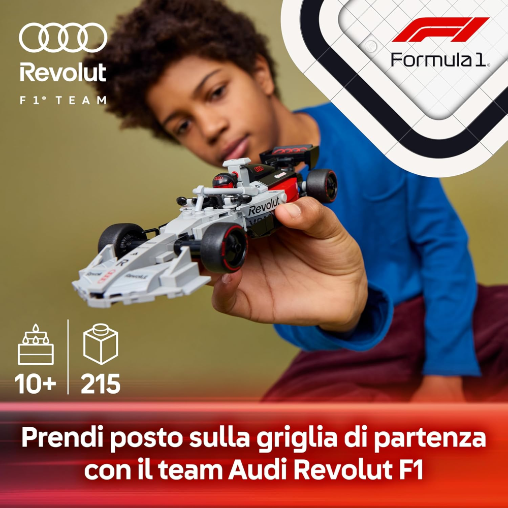 LEGO SPEED CHAMPIONS - Auto da corsa Audi Revolut F1® Team R2677259 