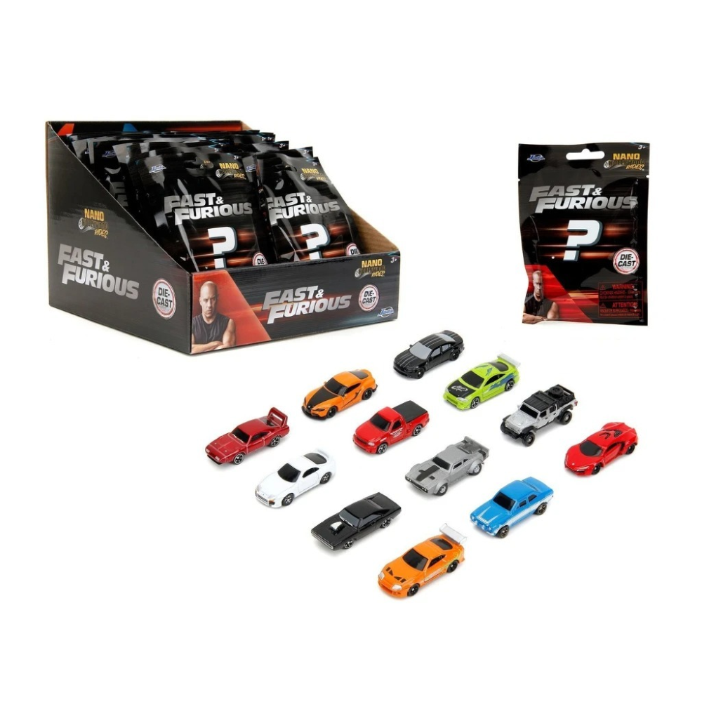 SIMBA - Fast & Furious Blind Pack Nanofigs 