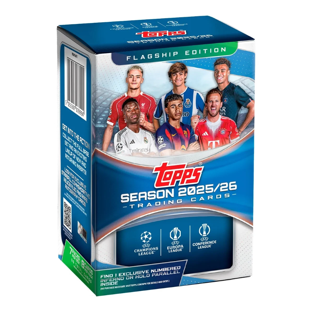 TOPPS - 2025/26 UCC Club Competitions - Value Box 