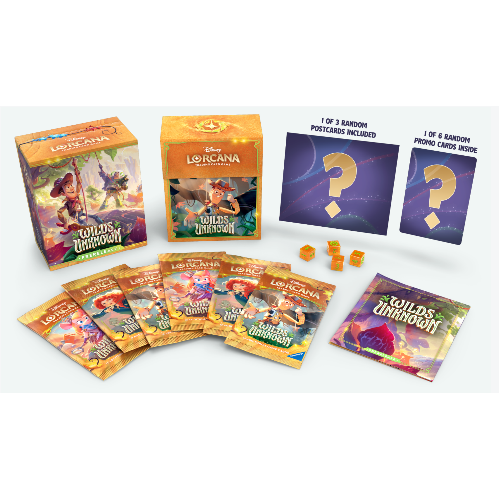 PREORDINE LORCANA S12 - Wild Unknown Prerelease Pack ENG 15/05/2026 (SCAD.20/03/2026)