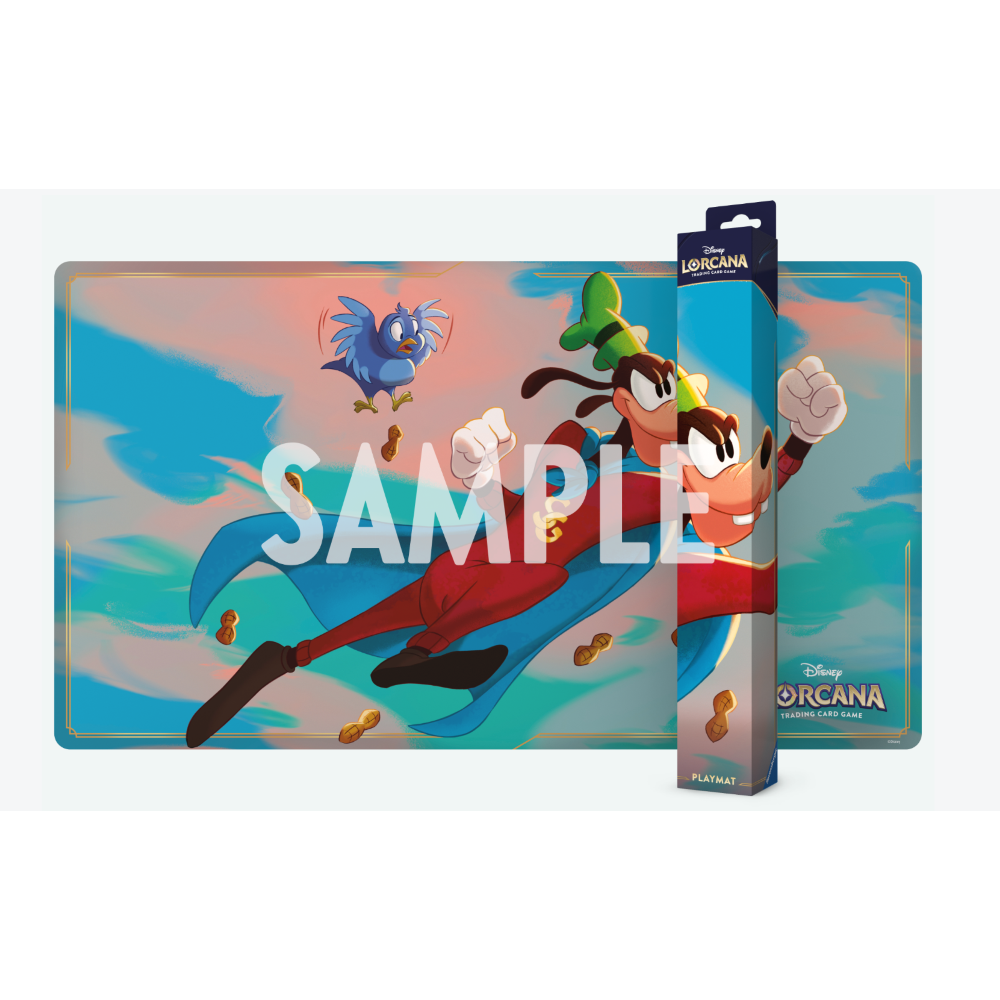 PREORDINE LORCANA S12 - Playmat B - Goofy Superpippo 15/05/2026 (SCAD.20/03/2026)