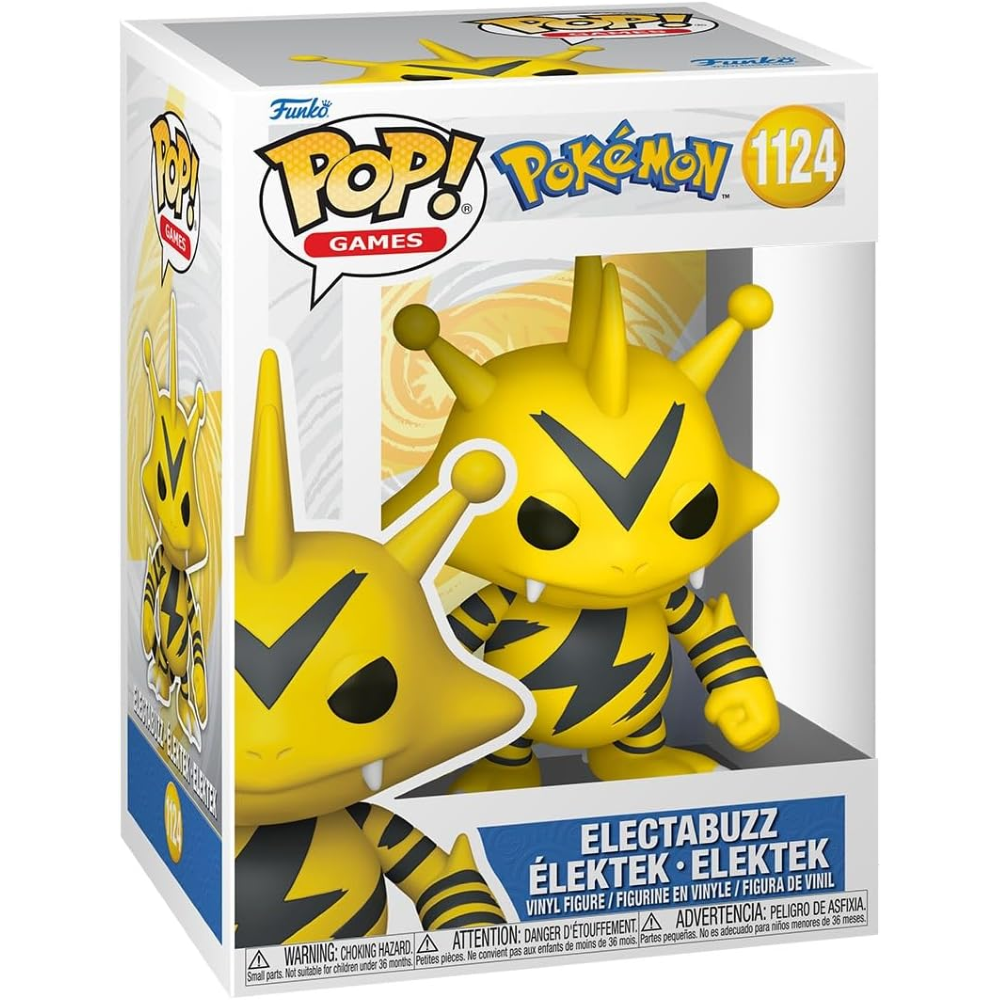 FUNKO POP POKEMON - VINYL FIGURE 1124 ELECTABUZZ 9CM