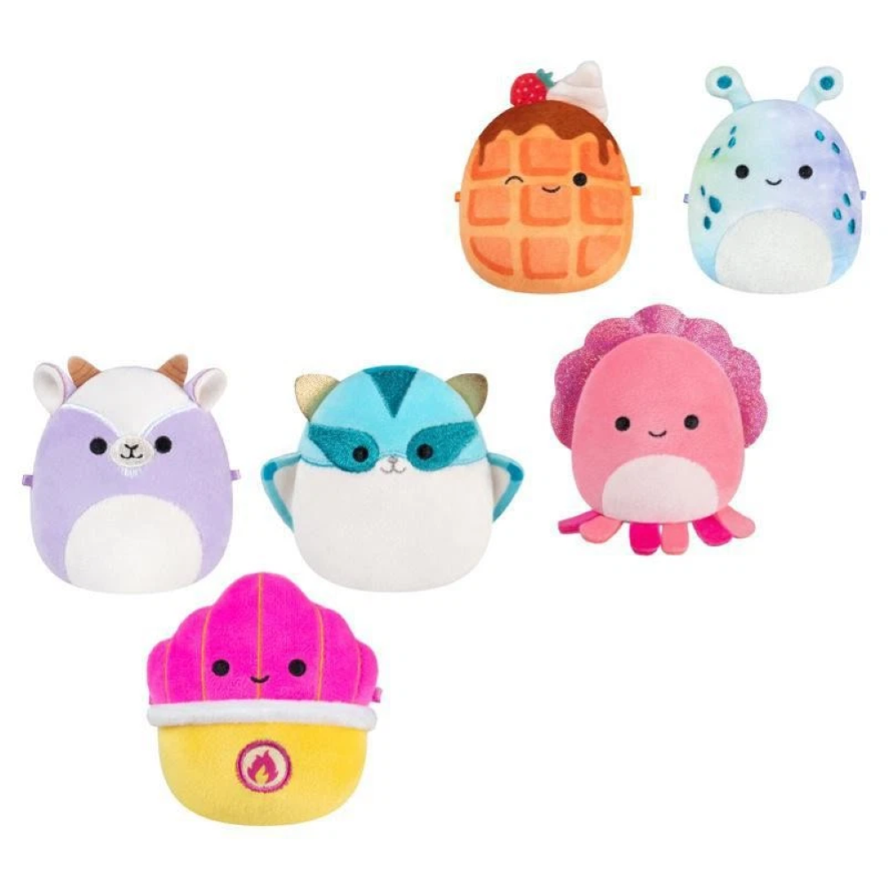 Rei Toys Squishmallows - Micromallows 3 Peluche 7 cm (Assortimento) - SQMM0200