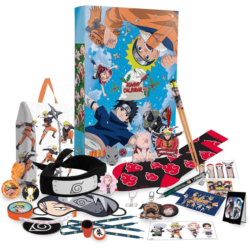 PREORDINE YuMe Gift Box - Classic Advent Calendar - Naruto - SOLID CTN (10 Units) 17965 *FINE SETTEMBRE