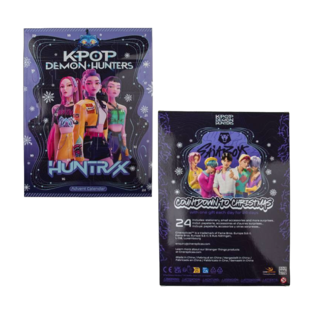 PREORDINE YuMe Gift Box - Classic Advent Calendar - KPop Demon Hunters - SOLID CTN (10 Units) 17897 *FINE SETTEMBRE