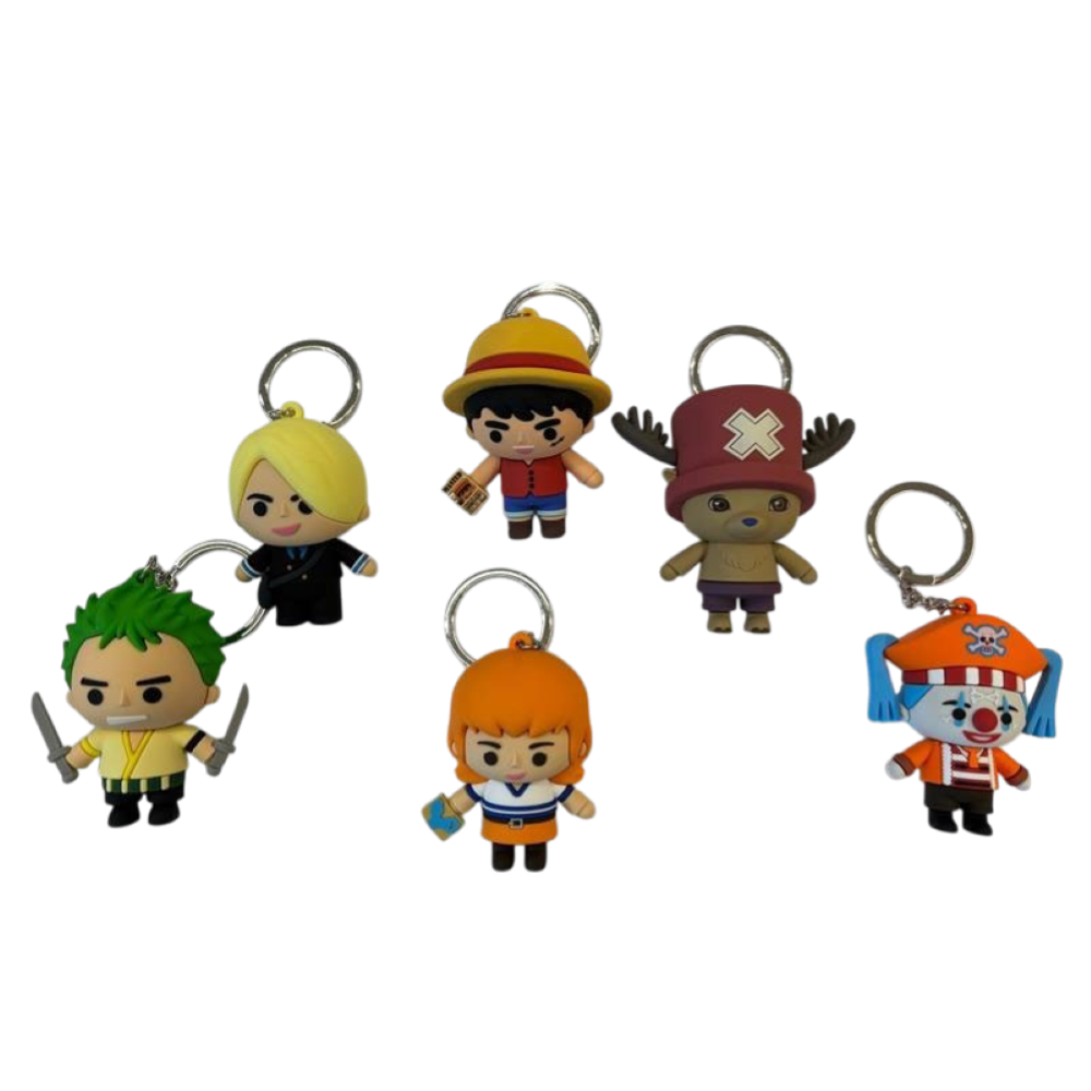 PREORDINE YuMe Blind Box - Keychains - One Piece Series 1 - PDQ (12 Units) 17948 *LUGLIO