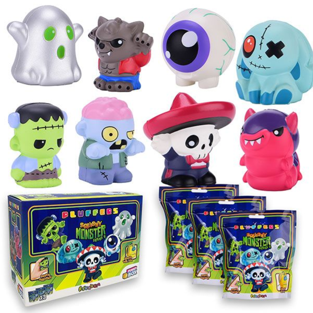SBABAM - PLUFFERS SQUISHY MONSTER SERIES 2 