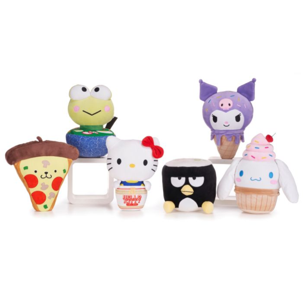 Hello Kitty & Friends Peluche Foodie Fun 6 assortitis 25cm