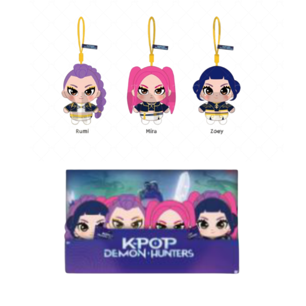 PREORDINE Rei Toys KPOP Demon Hunter Peluche con Portachiavi 8 cm Assortimento  KPOP0100 *LUGLIO