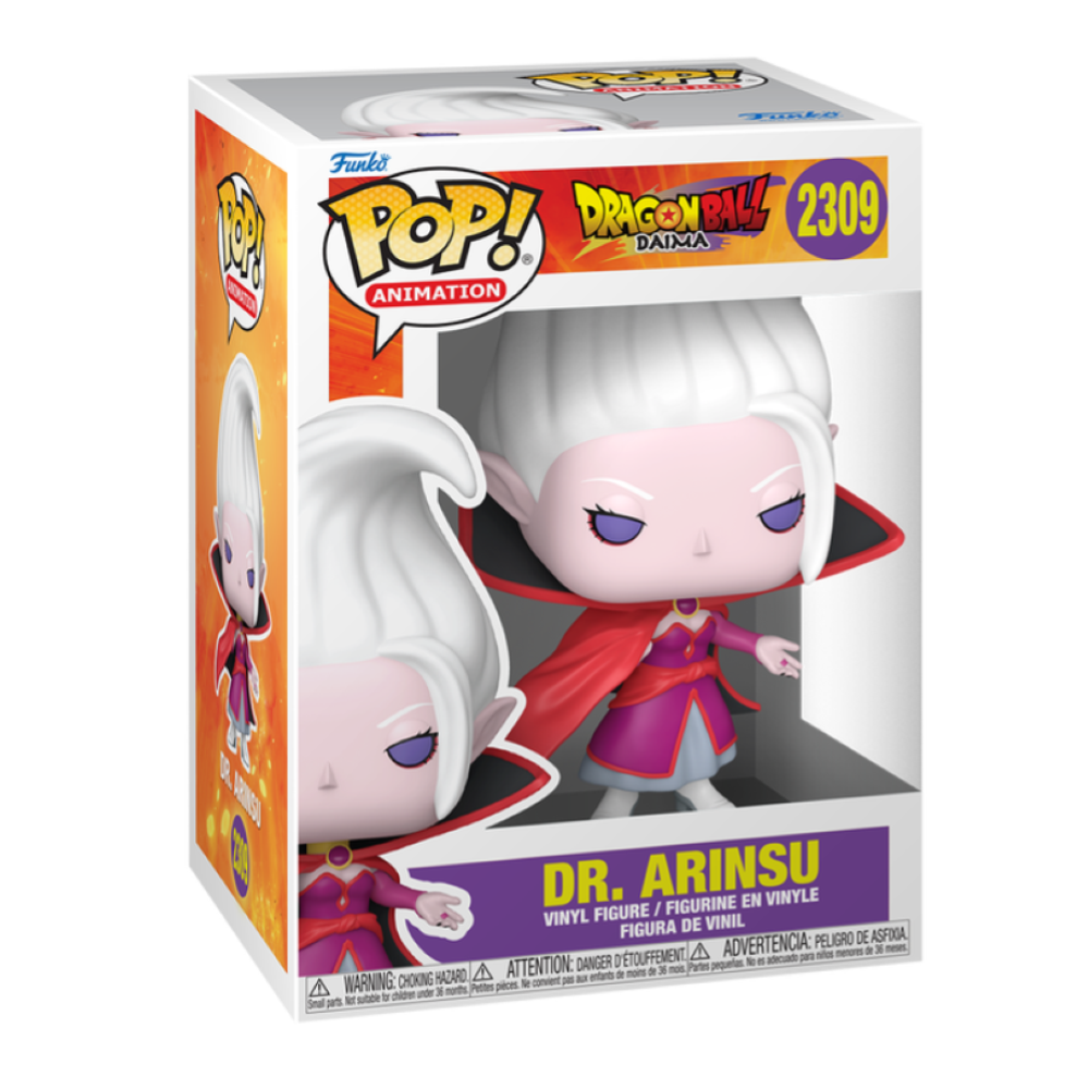 FUNKO POP DRAGON BALL DAIMA - VINYL FIGURE 2309 DR. ARINSU 9CM 30/04/2026