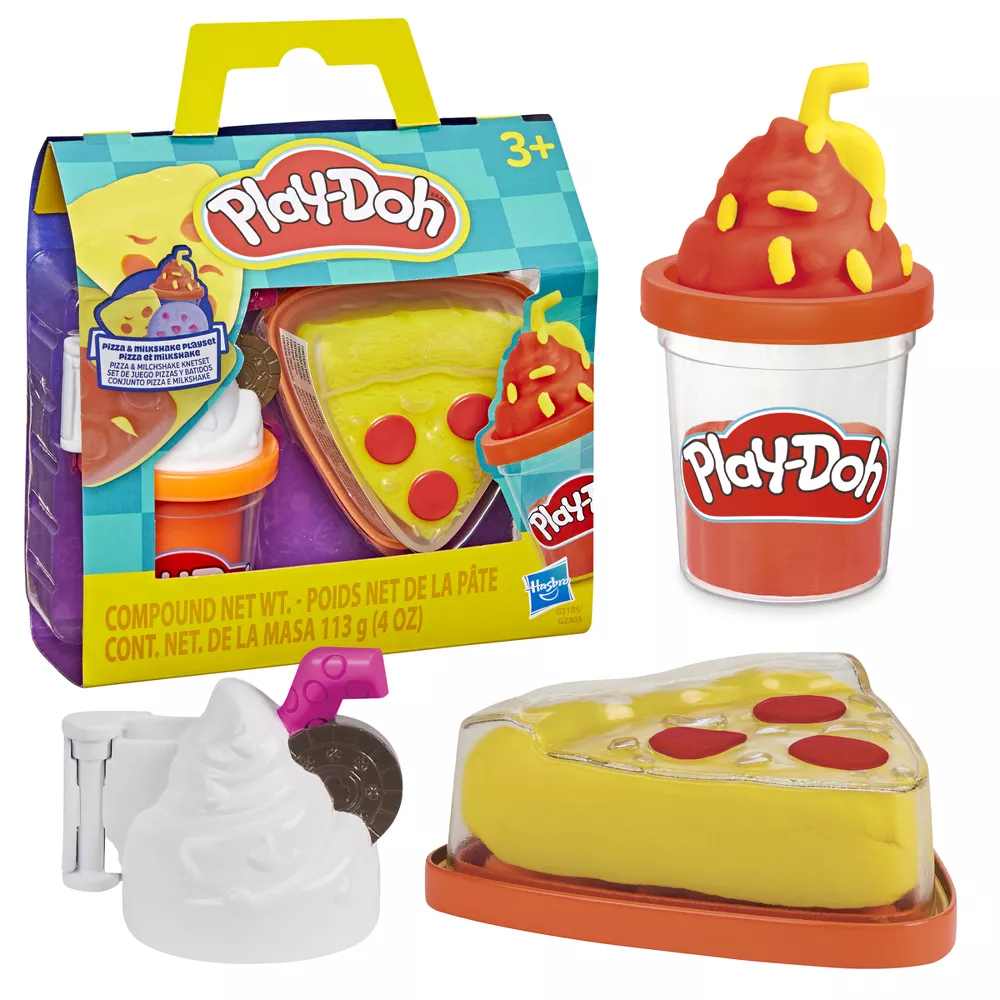 HASBRO - PLAY-DOH - DOLCI DA ASPORTO AST. CON DISPLAY DA BANCO