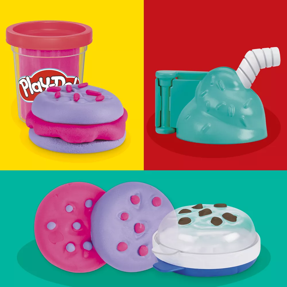 HASBRO - PLAY-DOH - DOLCI DA ASPORTO AST. CON DISPLAY DA BANCO