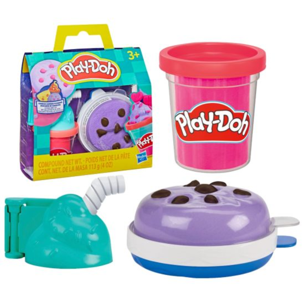 HASBRO - PLAY-DOH - DOLCI DA ASPORTO AST. CON DISPLAY DA BANCO