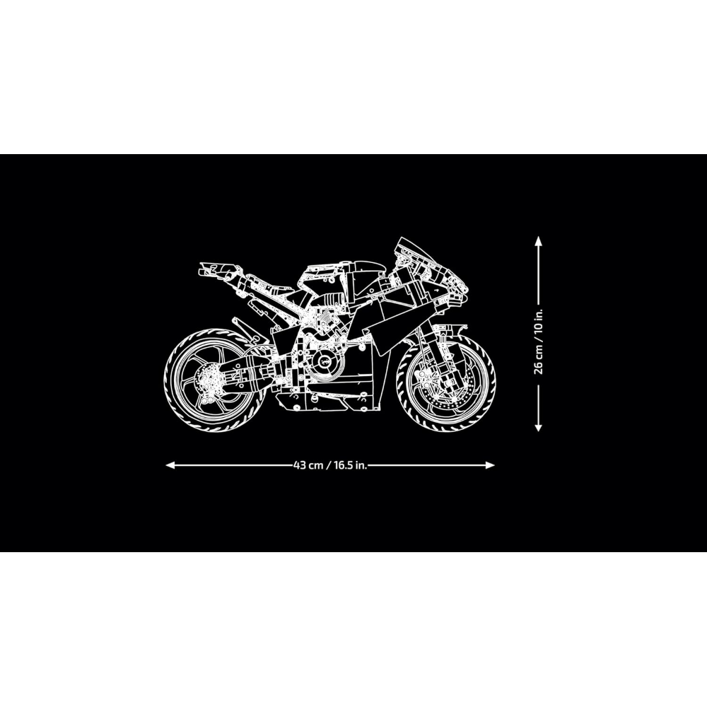 LEGO TECHNIC - Motocicletta Ducati Panigale V4 S 42202