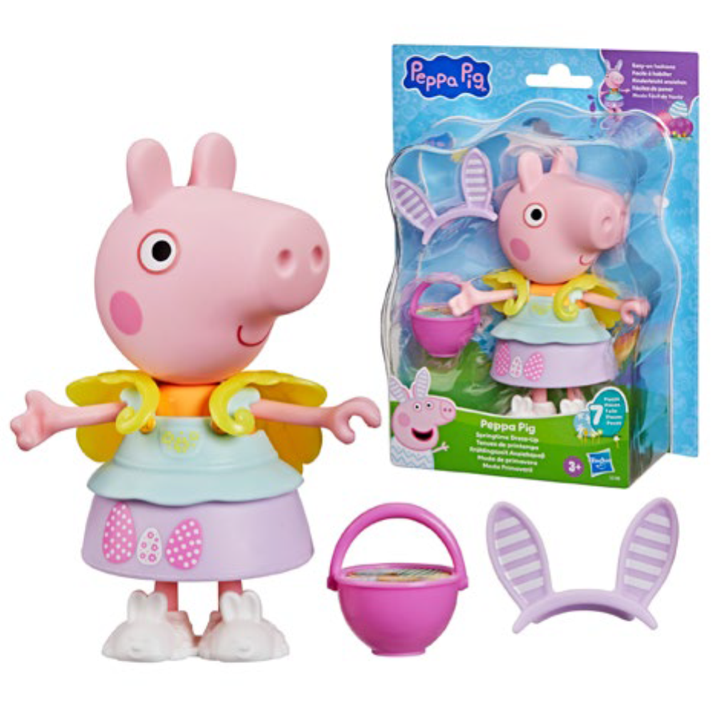 HASBRO - PEPPA PIG - PEPPA PIG OUTFIT PRIMAVERA 15CM G21805L0