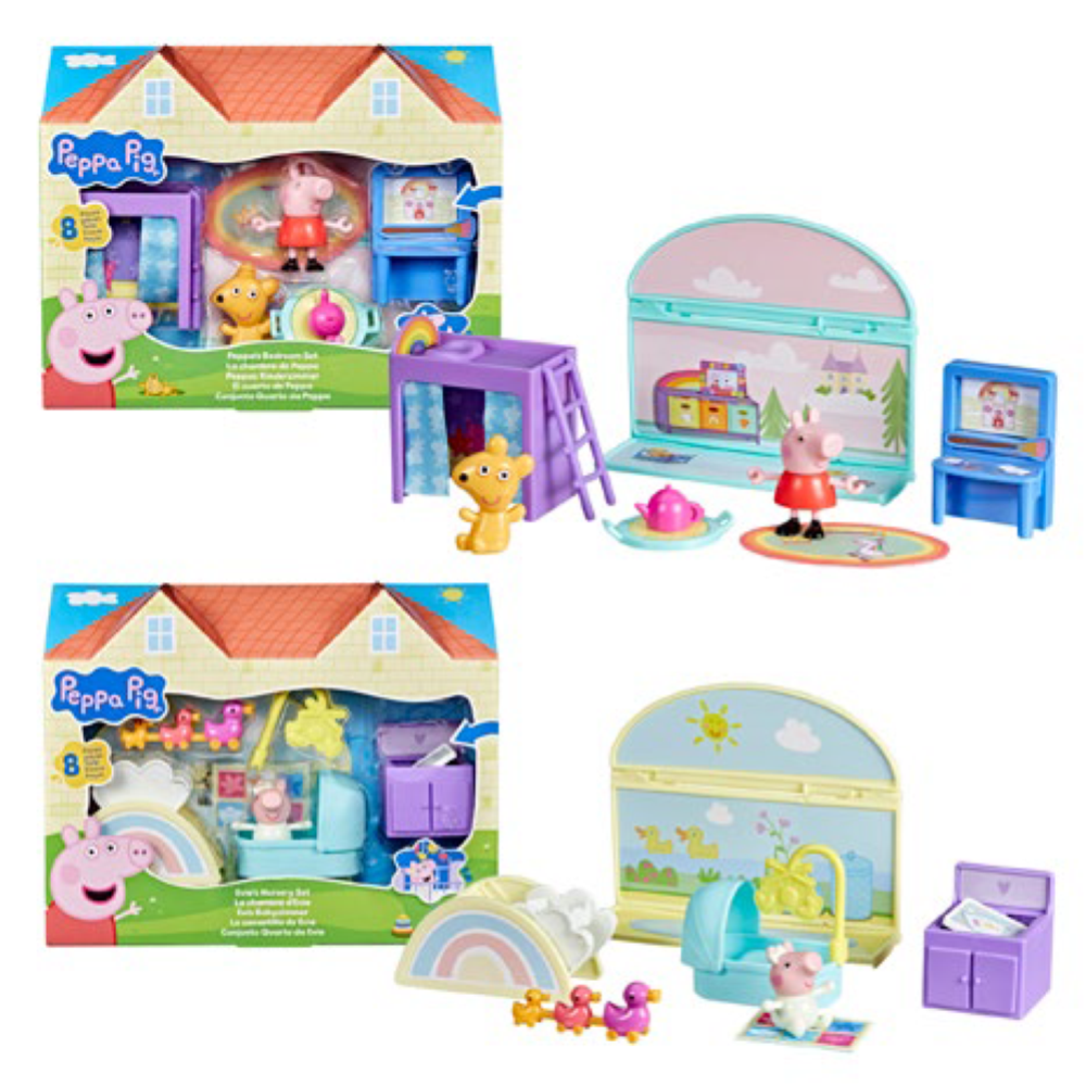HASBRO - PEPPA PIG - SET ACCESSORI PER LA CASA AST.  G21825L0