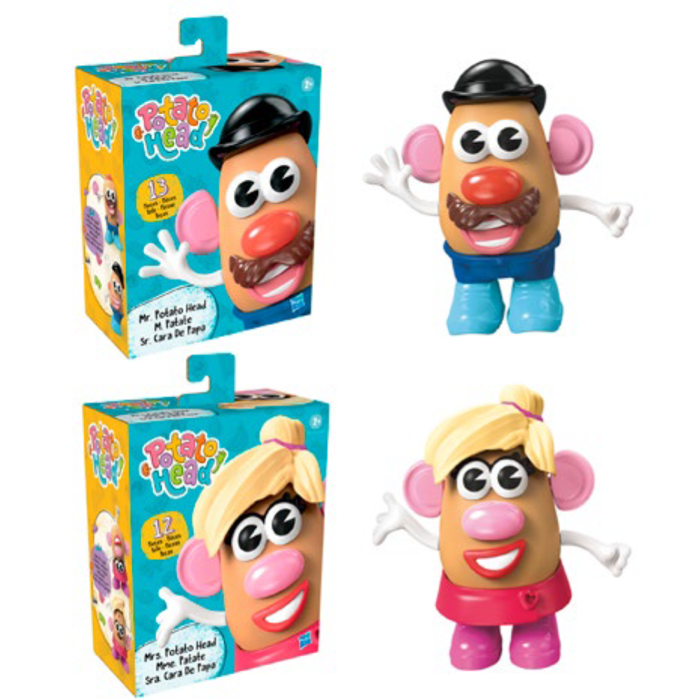HASBRO - POTATO HEAD -   MR MRS POTATO HEAD  F94165L0