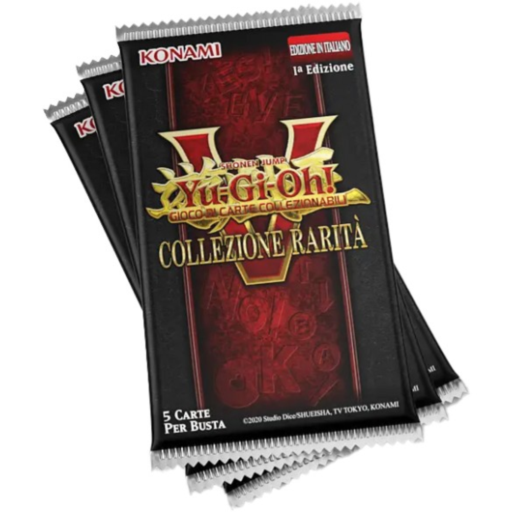 Yu-Gi-Oh! BUSTINA SINGOLA IN ESP. 24 BUSTE - RARITY COLLECTION 5 (IT) 09/04/2026