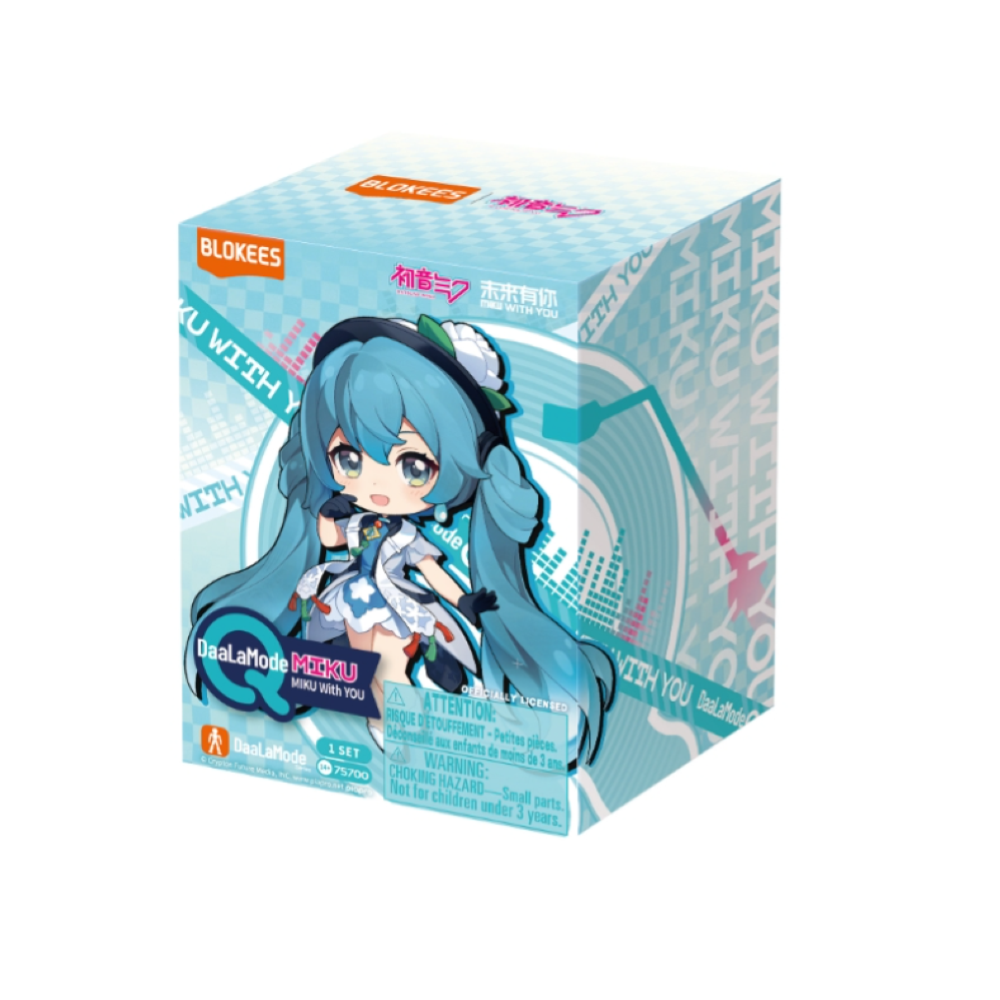 Blokees - Miku Blind Box - Daalamode Series - 75700  MIKU WITH YOU 