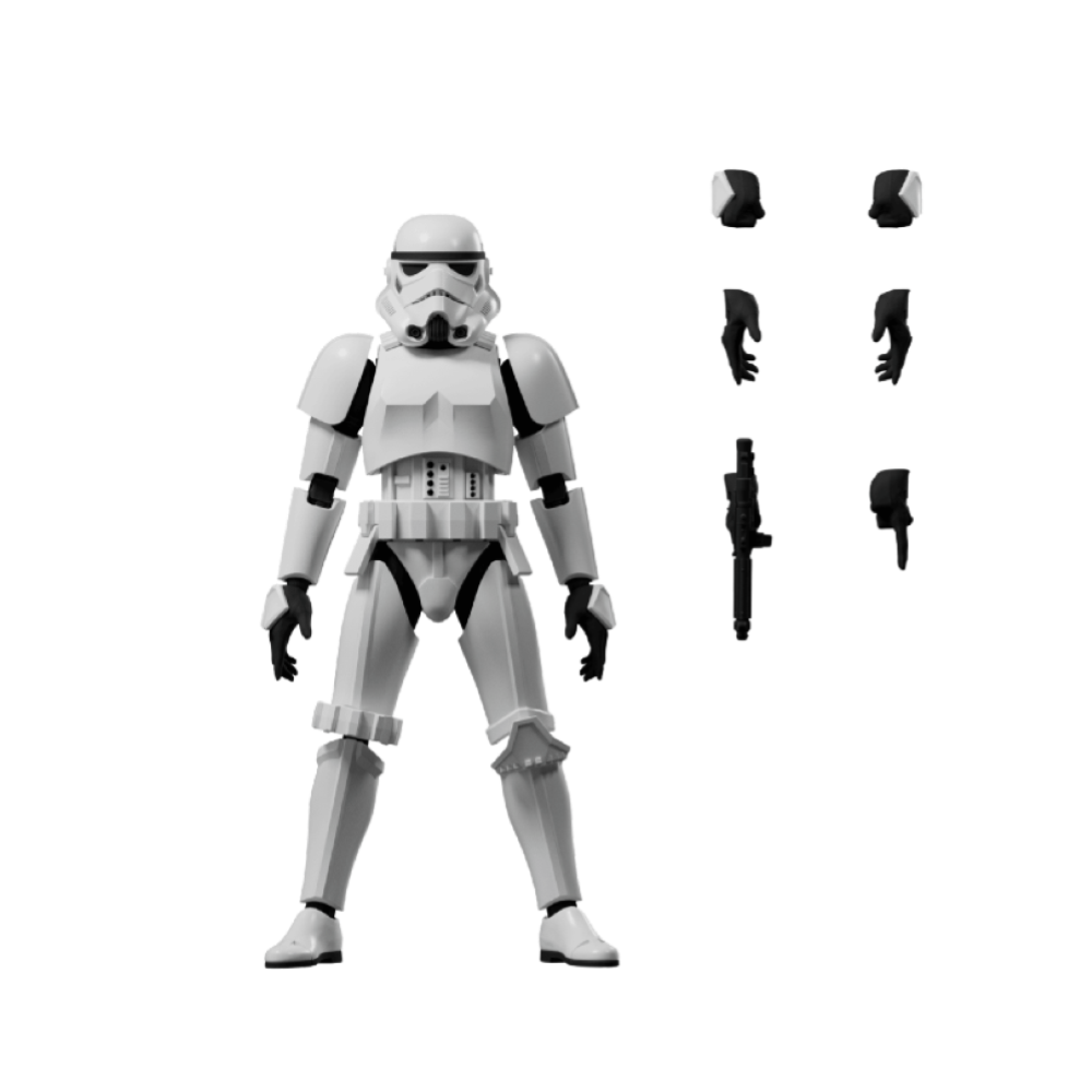Blokees - Star Wars - Champion Class 02 - 75802 Stormtrooper - Evergreen Movie Model Kits *GIUGNO 