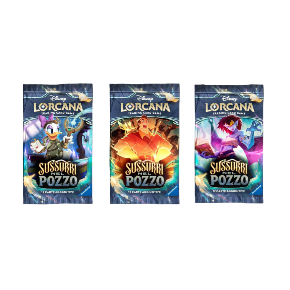 LORCANA - BOX 24 BUSTE S10 - SUSSURRI NEL POZZO Booster Pack Display ITA 14/11/2025
