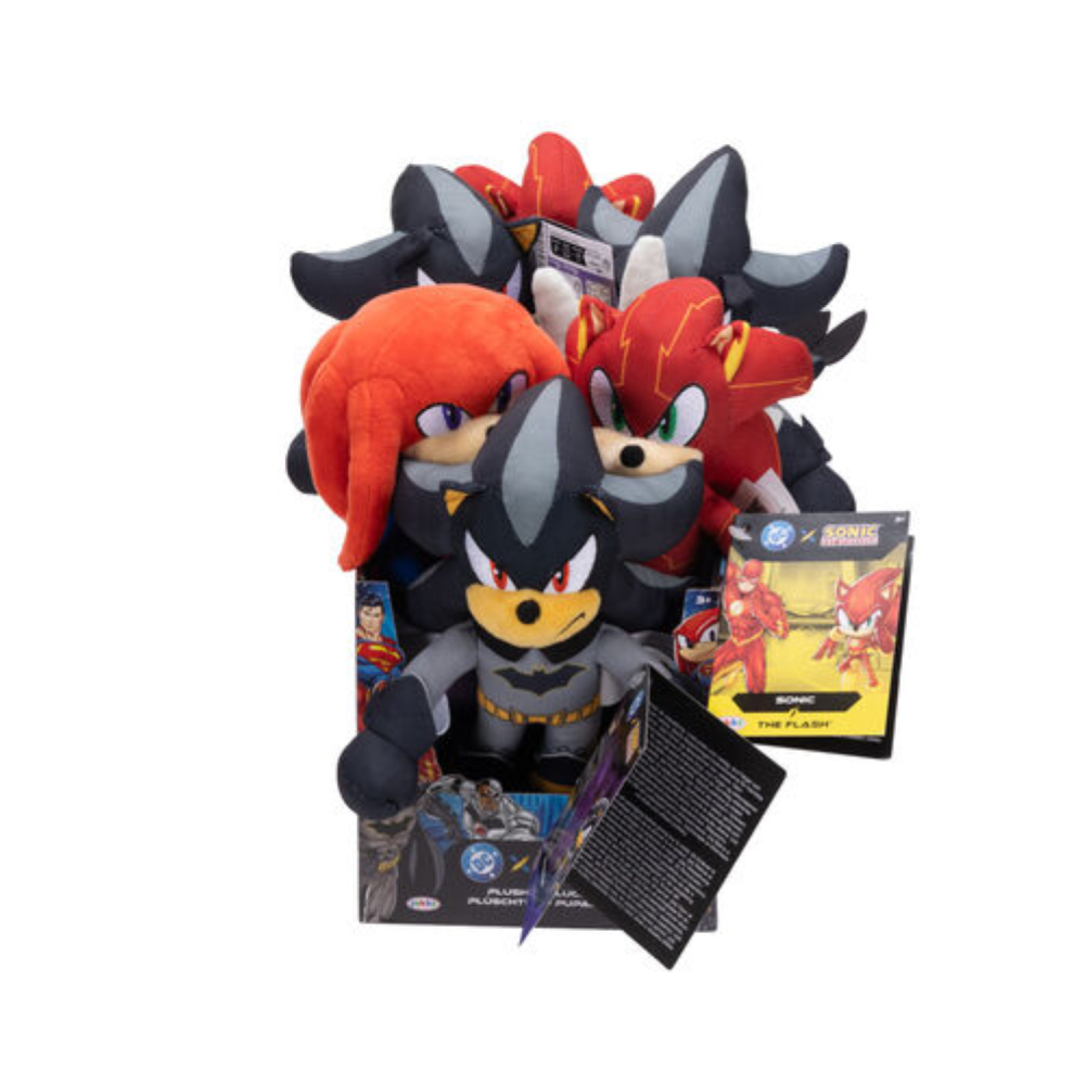 Jakks - DC X Sonic assortimento Plush 23cm W1 429124-V3