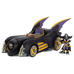 Jakks - DC X Sonic Shadow personaggio 13cm con Batmobile 429114