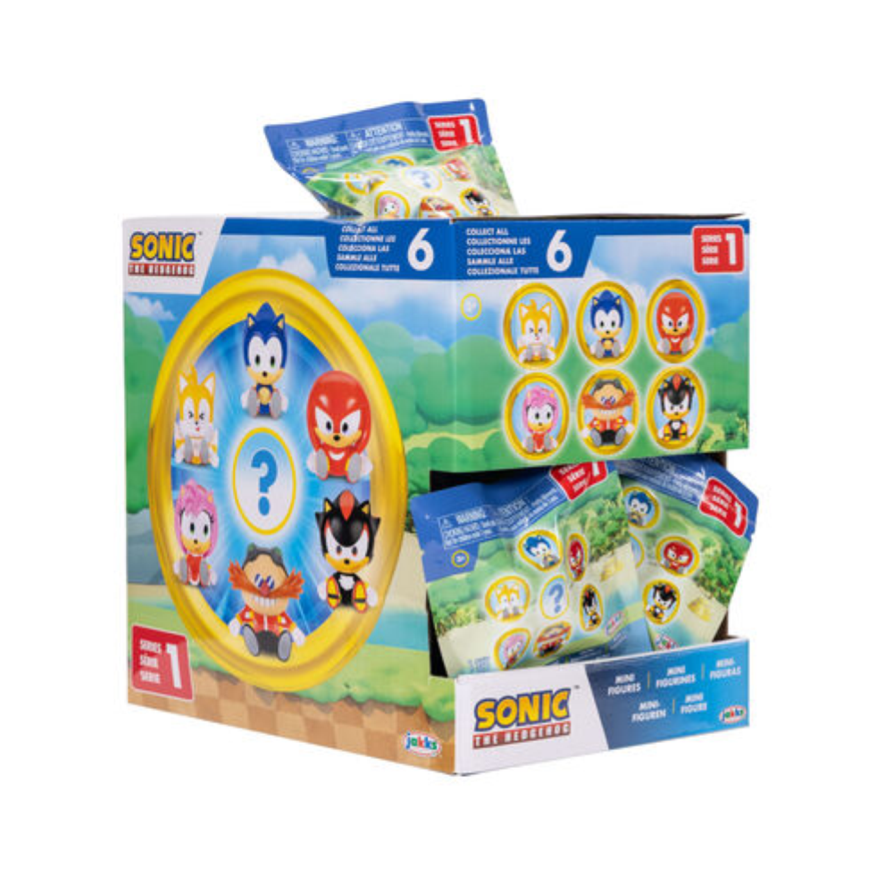 Jakks - Sonic assortimento di mini figures 4 cm Blind Pack 430804