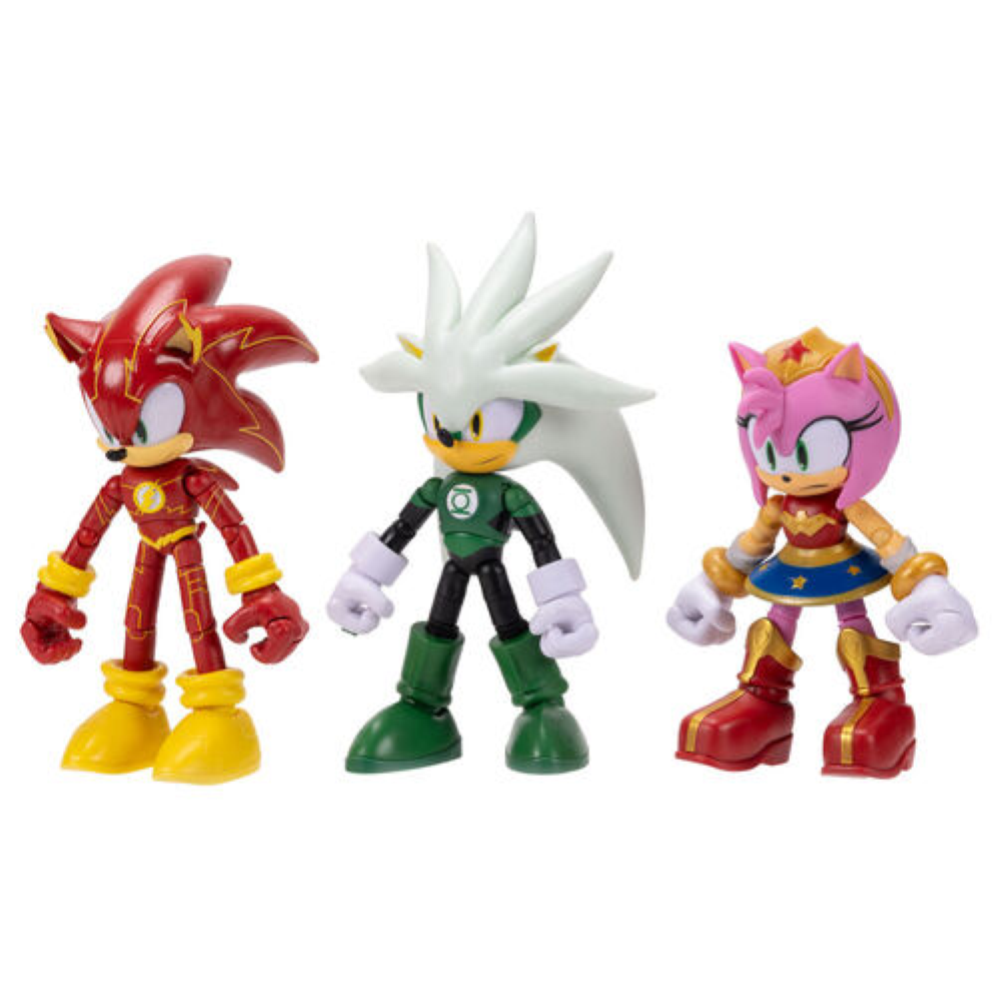 Jakks - DC X Sonic Assortimento di personaggi articolati 13 cm - W1  429014  13CM
