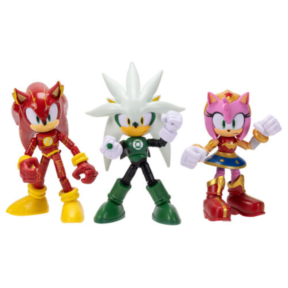 Jakks - DC X Sonic Assortimento di personaggi articolati 13 cm - W1  429014  13CM