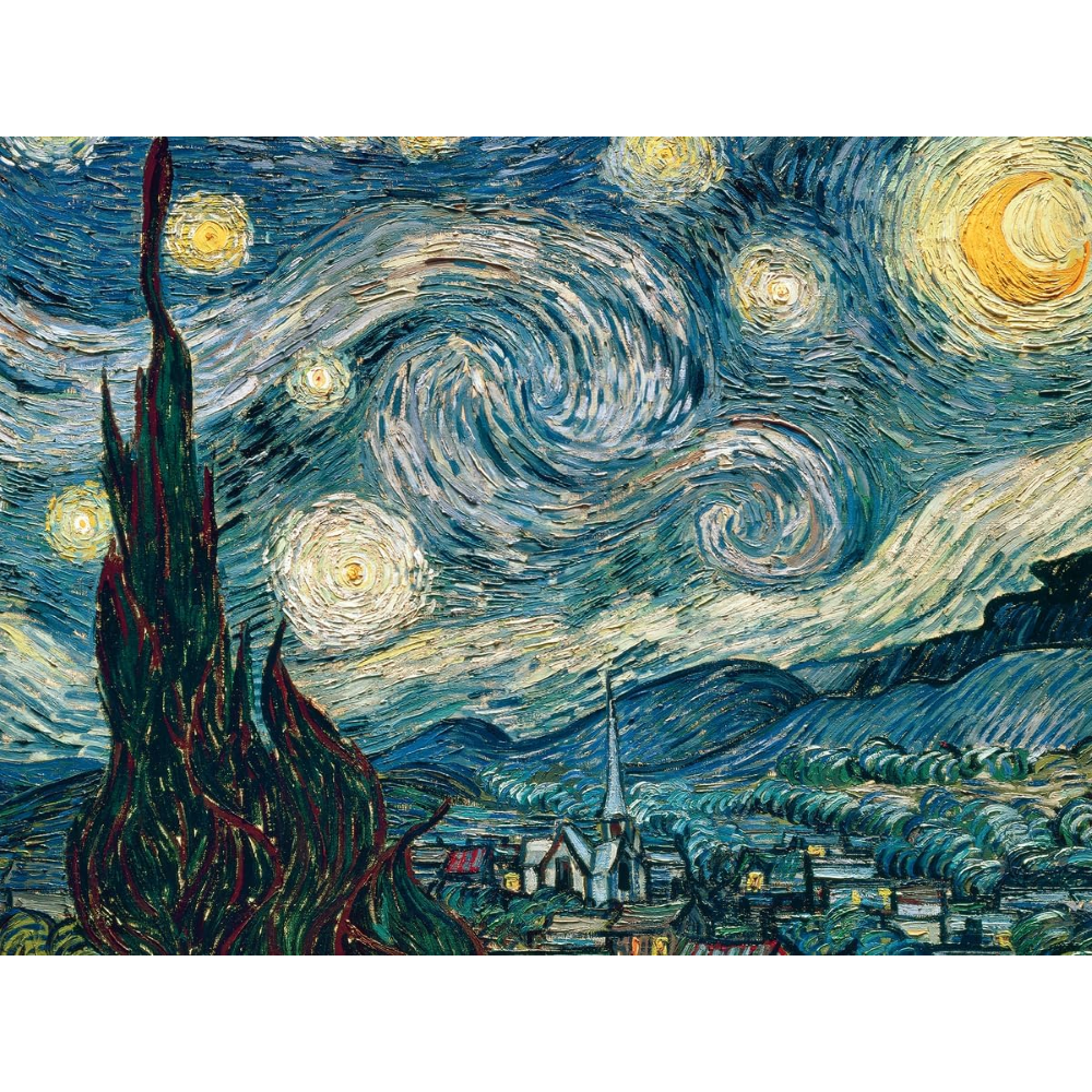 Ravensburger Puzzle 1500 PC Art Collection - Van Gogh: Notte stellata 12000079