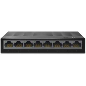 TP-Link - LS1008G - Switch da desktop a 8 porte Gigabit (8 porte RJ45, IEEE 802.3x)