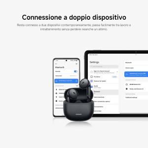 XIAOMI AURICOLARE BLUETOOTH XIAOMI REDMI BUDS 8 - ACTIVE BLACK