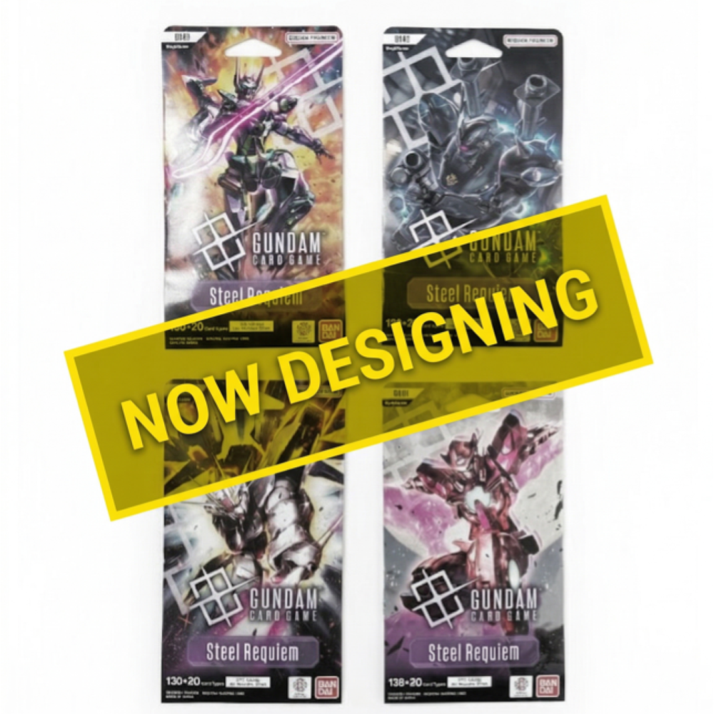 PREORDINE GUNDAM Blister PAPER SLEEVE Gundam Card Game Booster [GD-06] 30/10/26 SCAD. 17/04/26