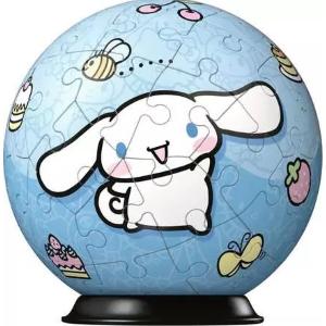 Ravensburger Puzzle 3D - Puzzleball 54 pc   Hello Kitty /  Kuromi /  Cinnamonroll