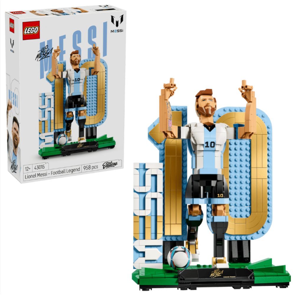 LEGO Editions Football - Lionel Messi – Leggenda del calcio 43015