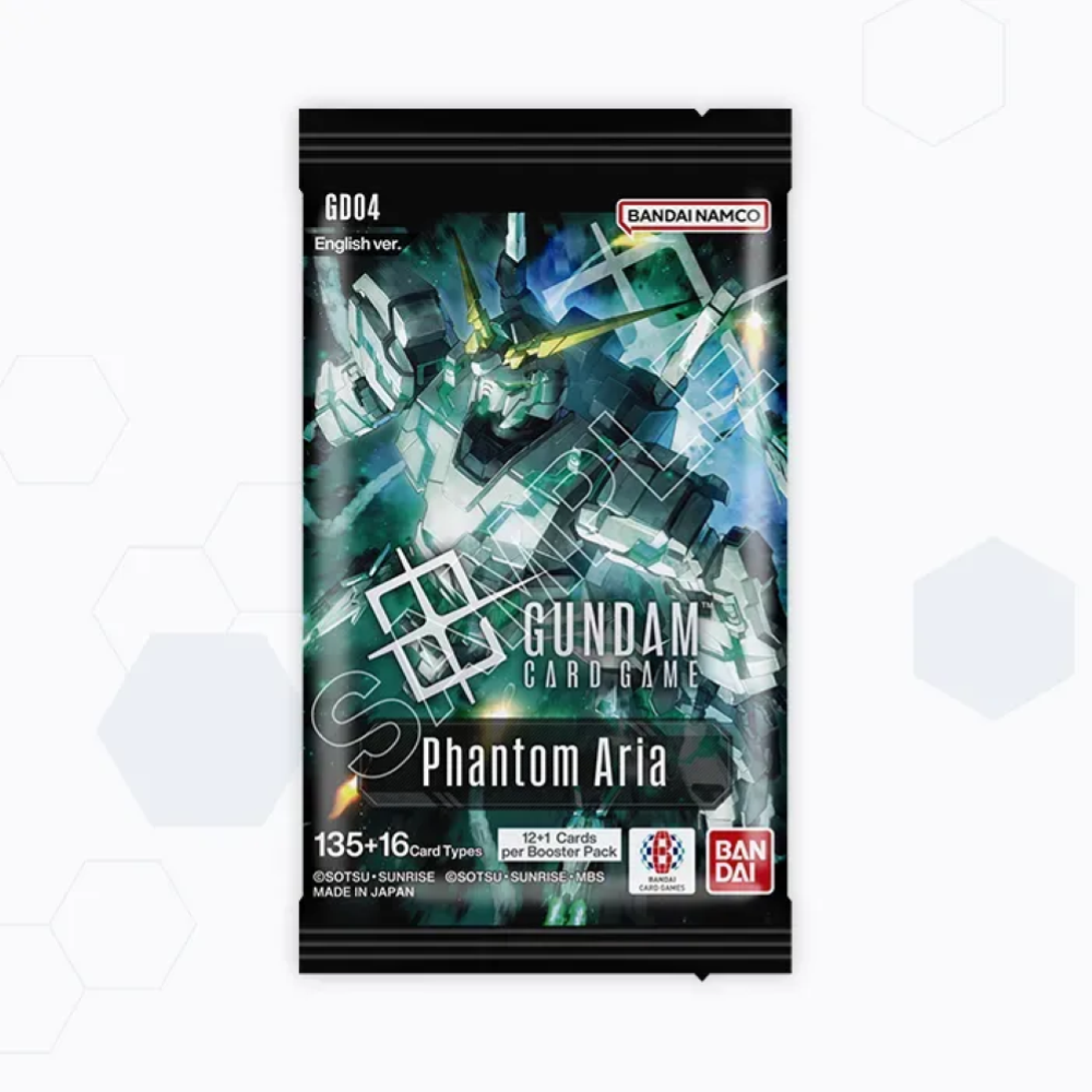 GUNDAM Blister PAPER SLEEVE Gundam Card Game Booster Phantom Aria  [GD-04]