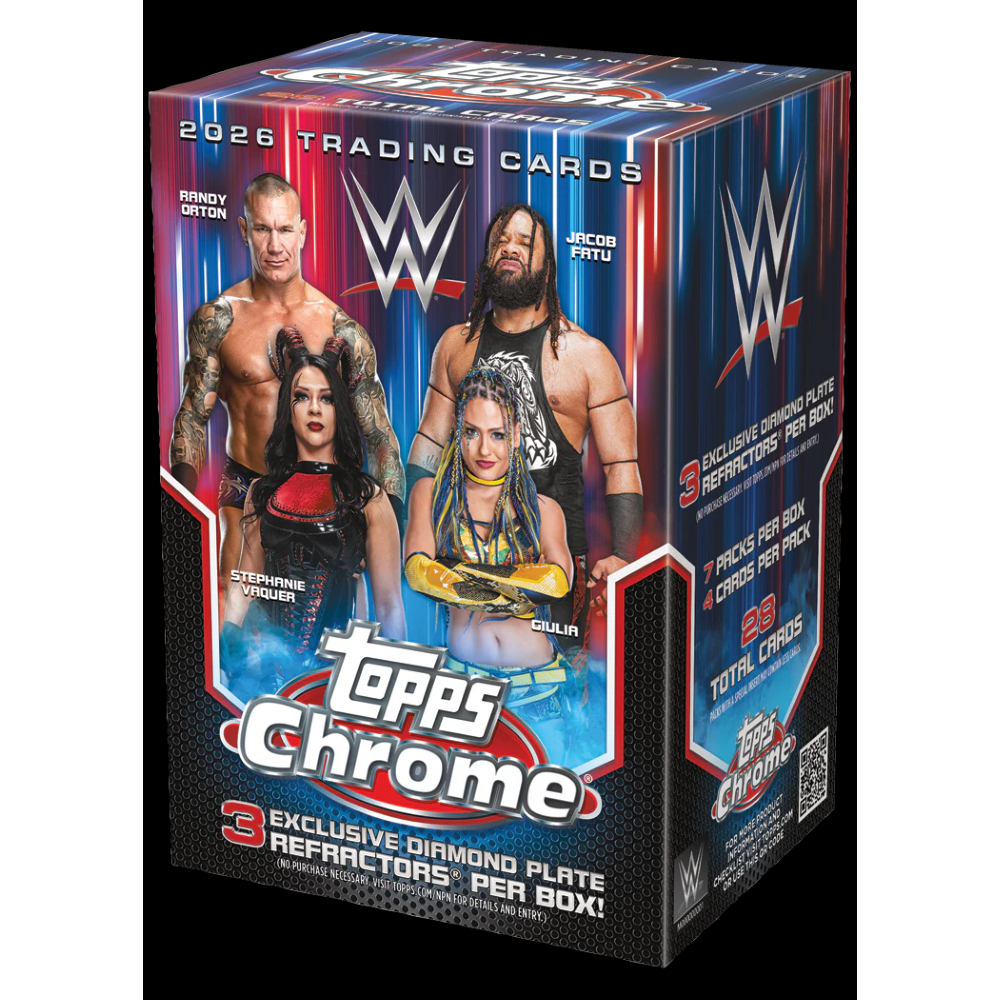 TOPPS - 2026 Topps Chrome® WWE - MEGA BOX