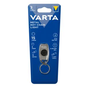 VARTA TORCE - METAL KEY CHAIN LIGHT (incl. 2 CR2016)