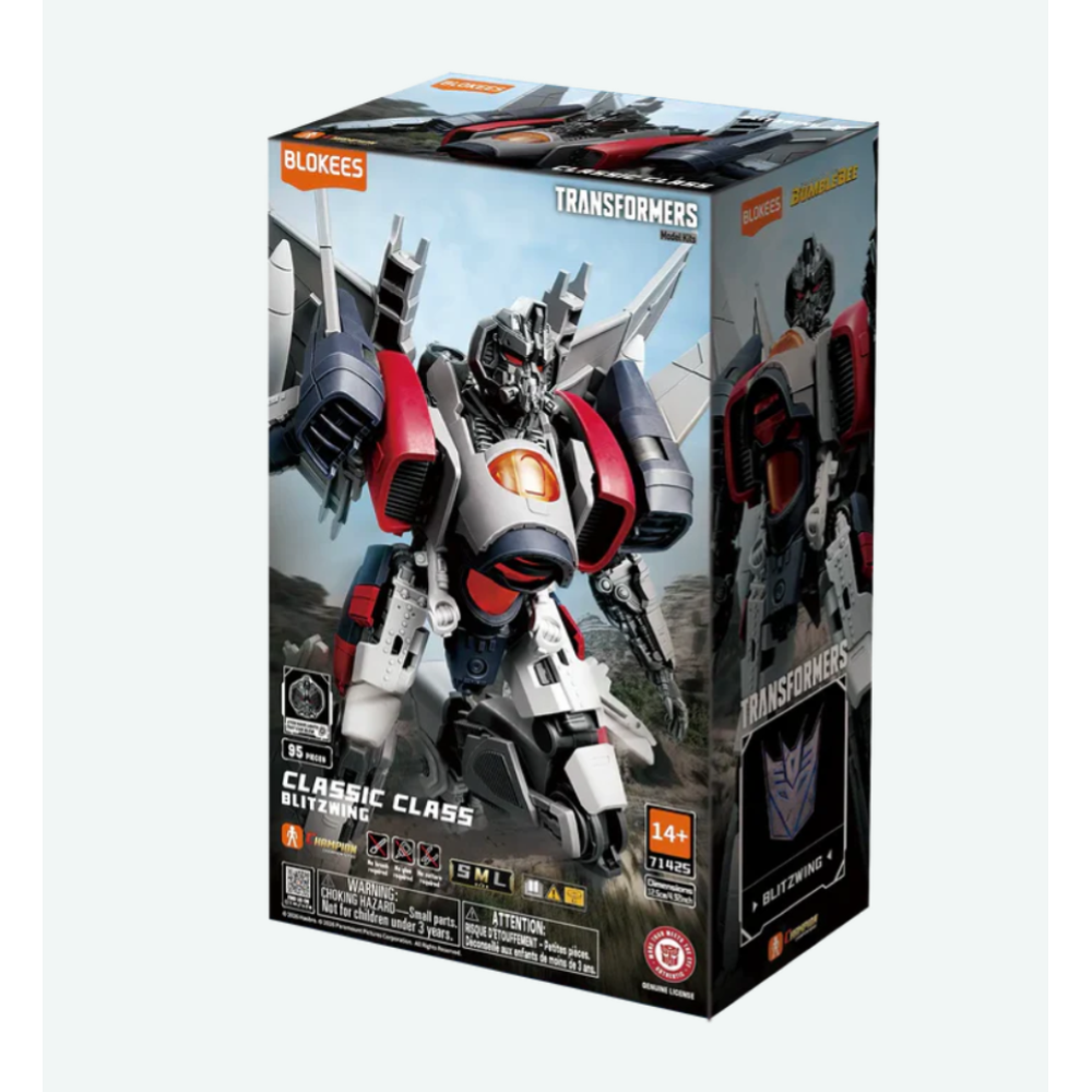 Blokees - Transformers - Classic Class 25 - 71425 Blitzwing Model Kit 
