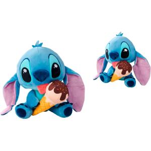 SIMBA - Stitch con cibo cm.25 - 4 asst. (3x Pizza, 1x Gelato, 1x Hamburger, 1x Ciambella)