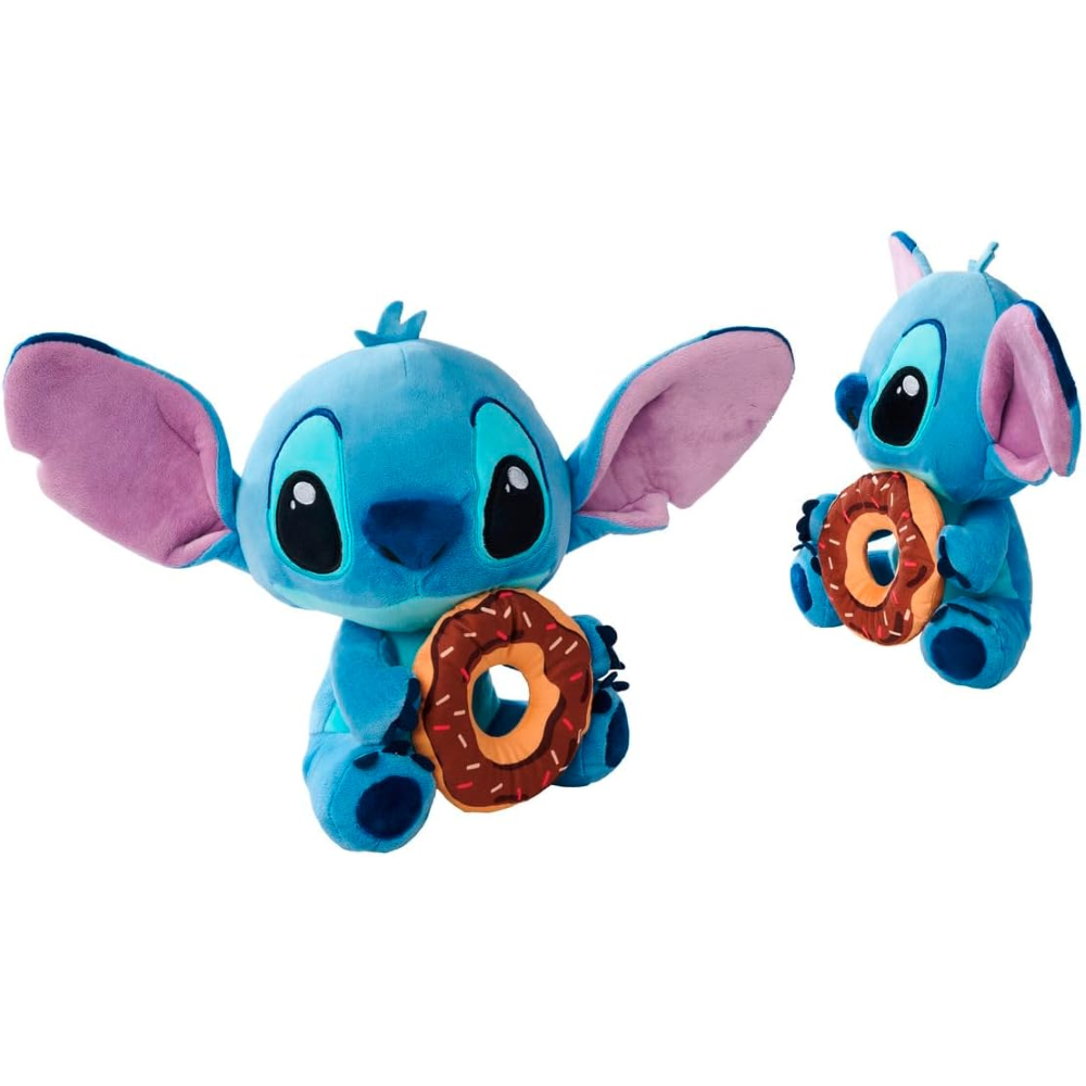 SIMBA - Stitch con cibo cm.25 - 4 asst. (3x Pizza, 1x Gelato, 1x Hamburger, 1x Ciambella)