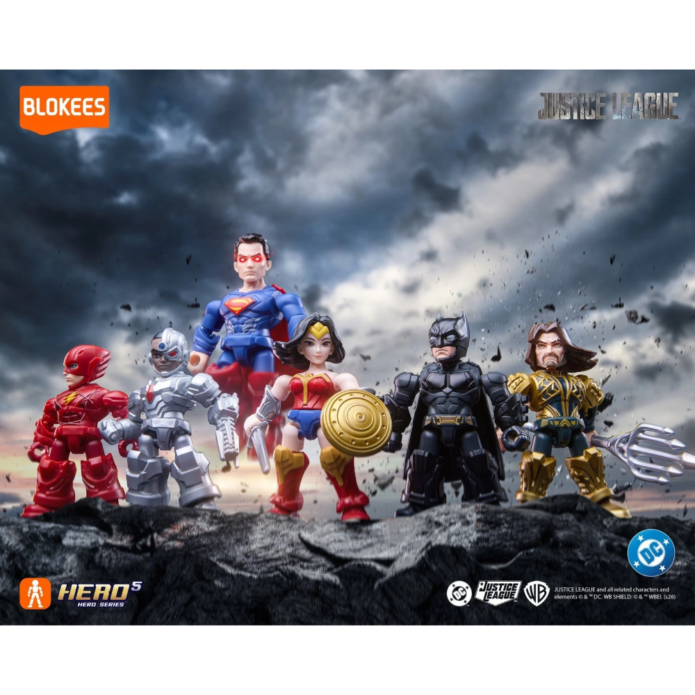Blokees - DC Blind Box - Defender Version - 75702 Justice League - Hero 