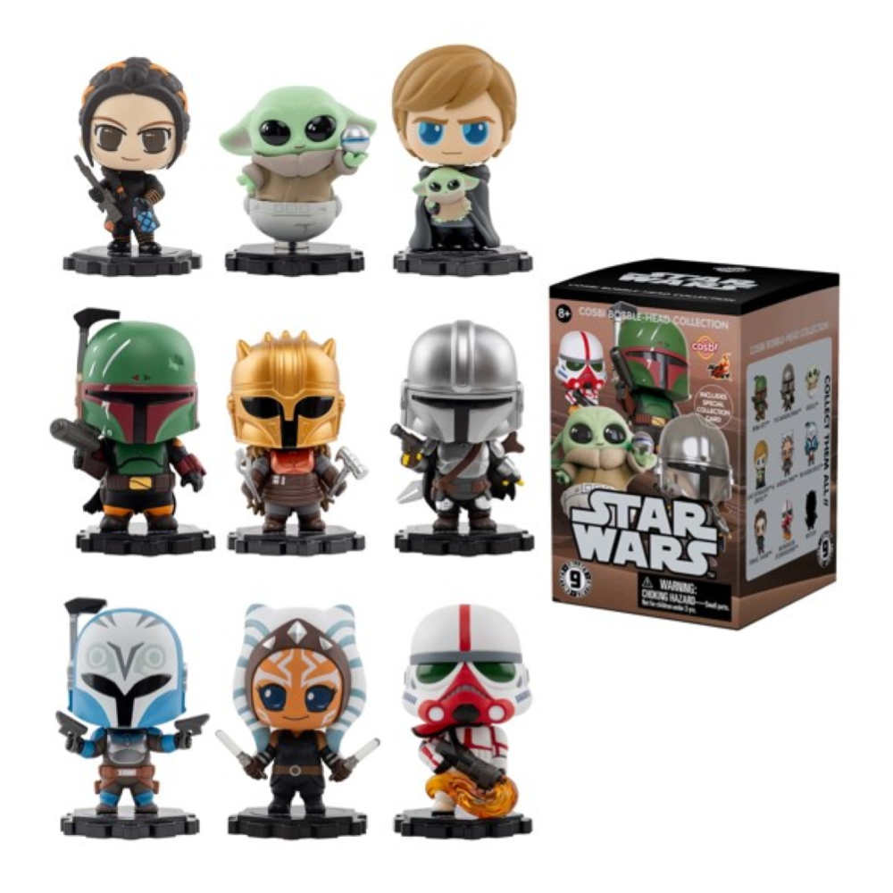 YuMe Blind Box - Cosbi - Star Wars Figurines Series 1 - PDQ (8 Units) 15436 