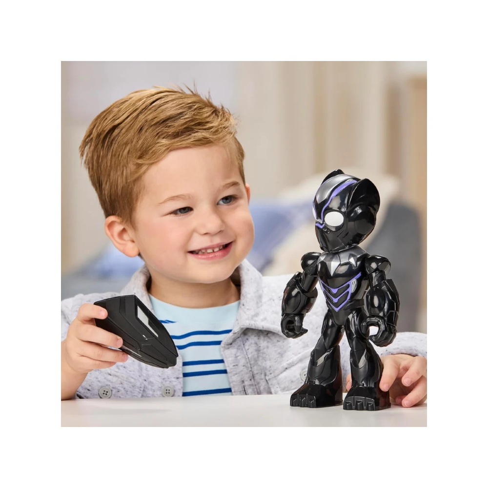 HASBRO - Spidey And His Amazing Friends - SPIDEY FIGURA MEGA BLACK PANTHER G28325X0