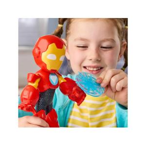 HASBRO - Spidey And His Amazing Friends - SPIDEY FIGURA MEGA IRON MAN G28315X00 