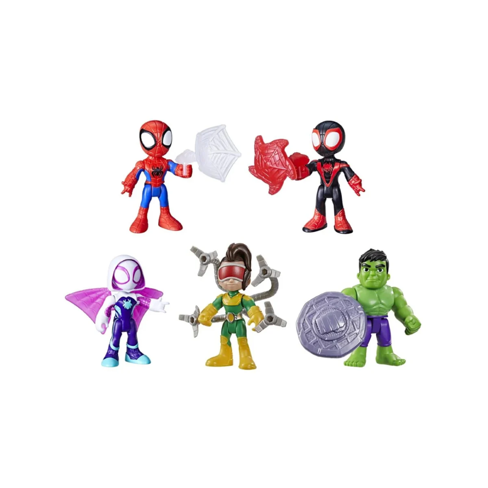 HASBRO - Spidey And His Amazing Friends - SPIDEY PERSONAGGI CON ACCESSORI AST.