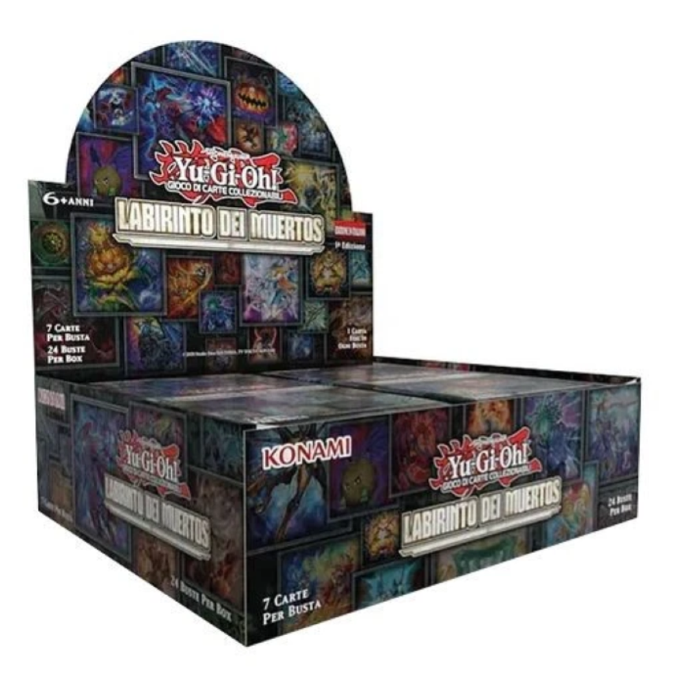 Yu-Gi-Oh! BUSTINA SINGOLA IN ESP. 24 BUSTE - MAZE OF MUERTOS (IT) 