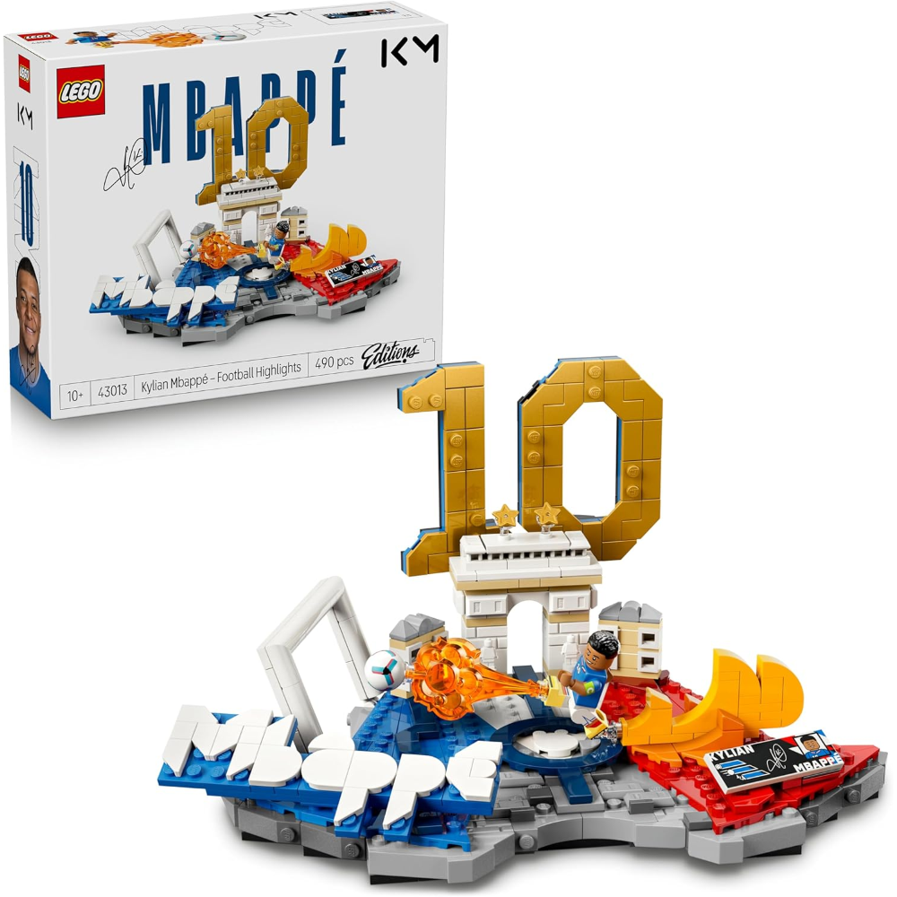 LEGO Editions Football - Kylian Mbappé – Highlights calcistici 43013 