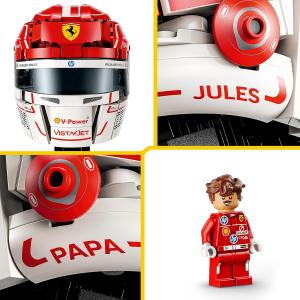 LEGO Editions Formula 1 - Casco di Charles Leclerc Scuderia Ferrari HP 43014